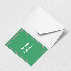 Happy Holidays Greeting Card I9