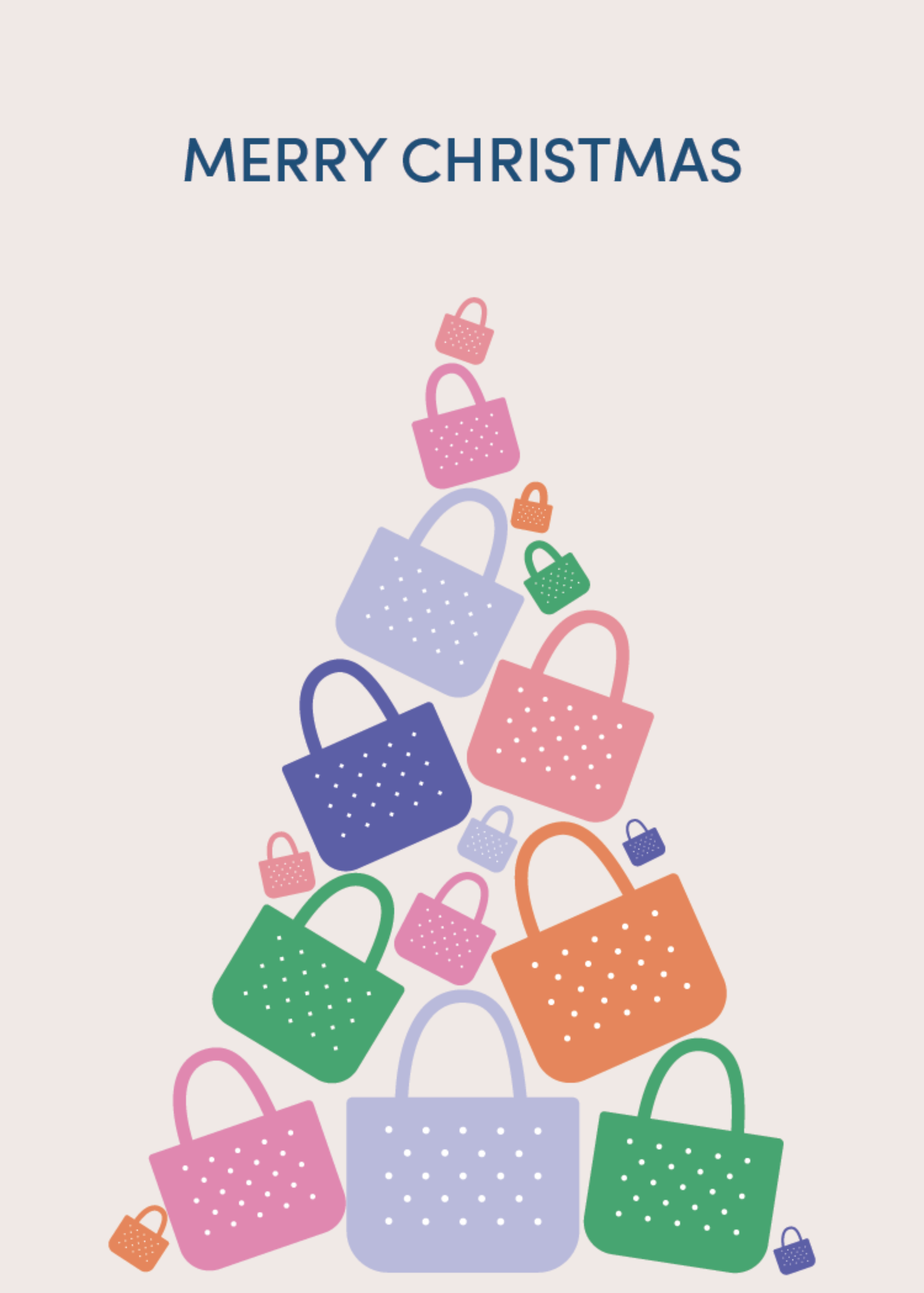Merry Christmas Greeting Card T1