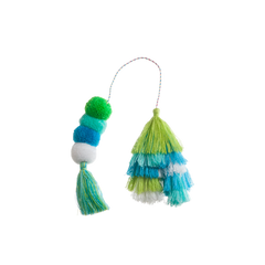 Bauble - Seaweed Double Tassel I2