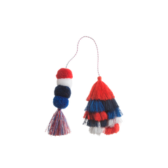 Bauble - Usa Double Tassel F6