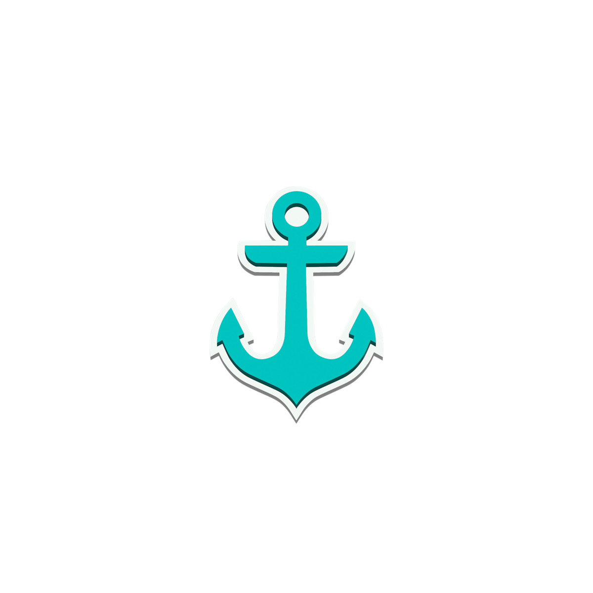 Bogg Bit - Turquoise Anchor R8