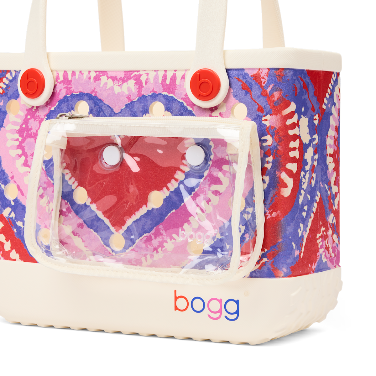 Bitty - Dye-licious Heart Buoy Red Q9