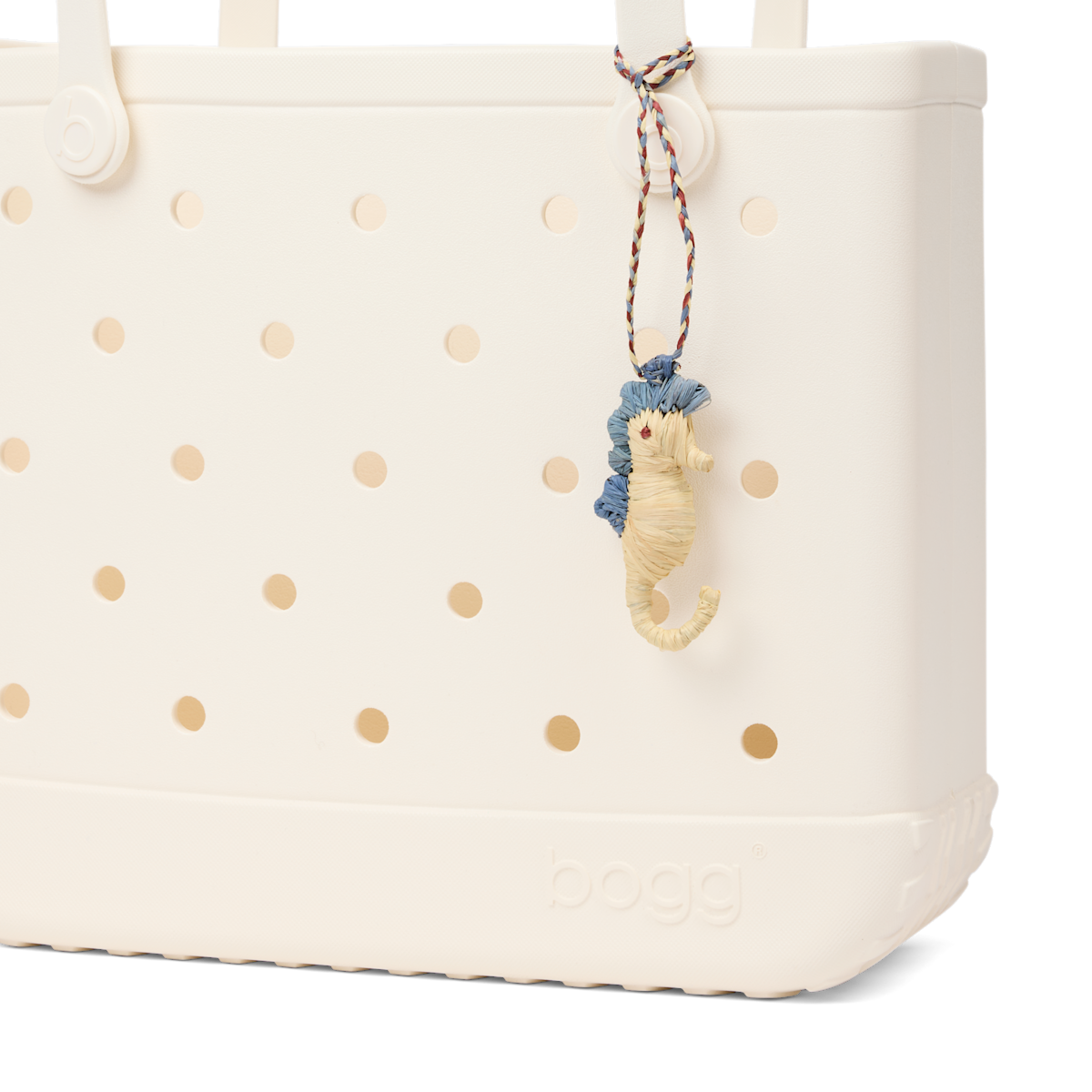 Bogg'd & Charmed - Raffia Seahorse C7