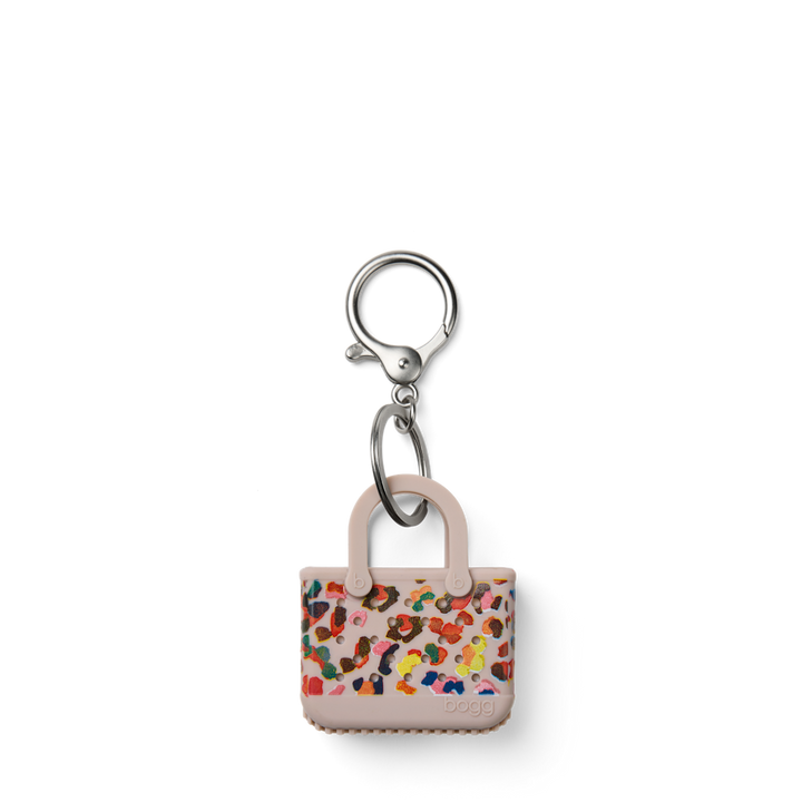 Tiny Tote Keychain - Neon Jungle T4