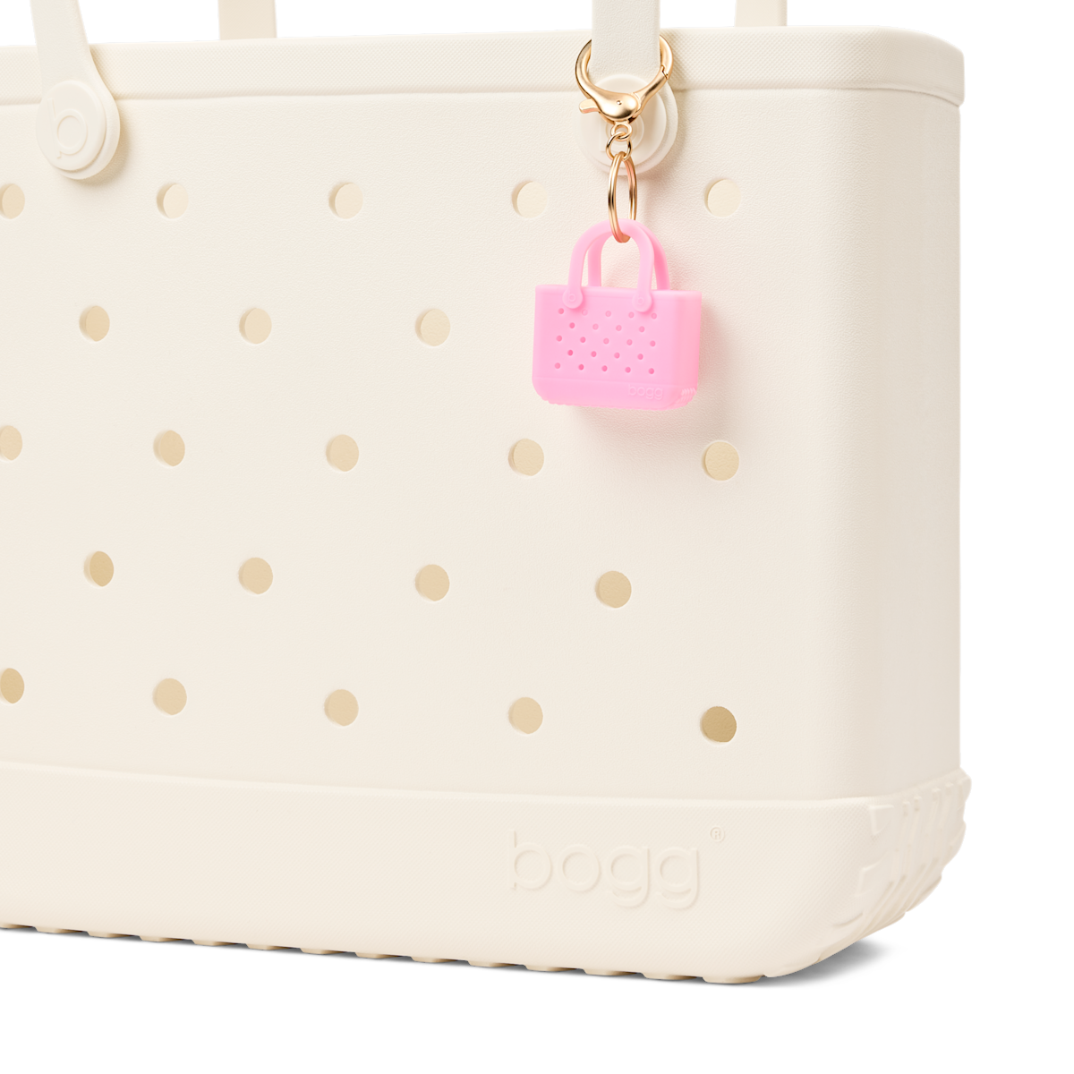 Tiny Tote Keychain - Pink Taffy P3