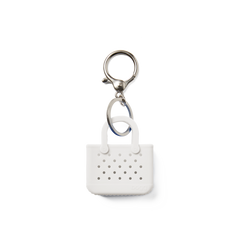 Tiny Tote Keychain - For Shore White N3