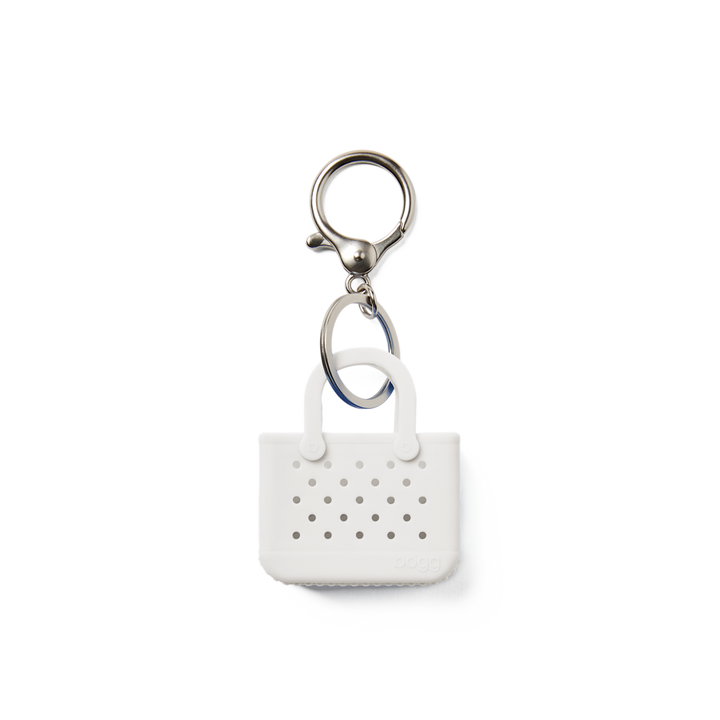 Tiny Tote Keychain - For Shore White N3