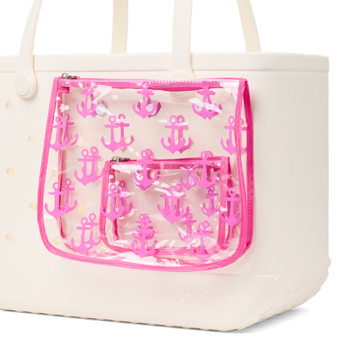 Bogg® Bag Decorative Insert - Anchor (Pink) S5