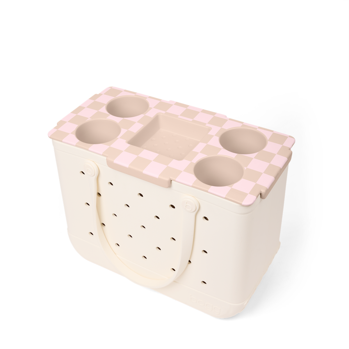 Top o' the Bogg to Ya - Checkered Linen/ Pink Marshmallow X2