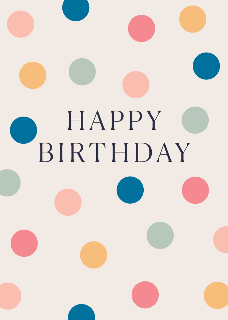Bogg Happy Birthday Greeting Card A2