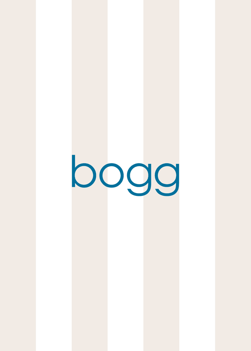 Bogg Stripes Greeting Card O0