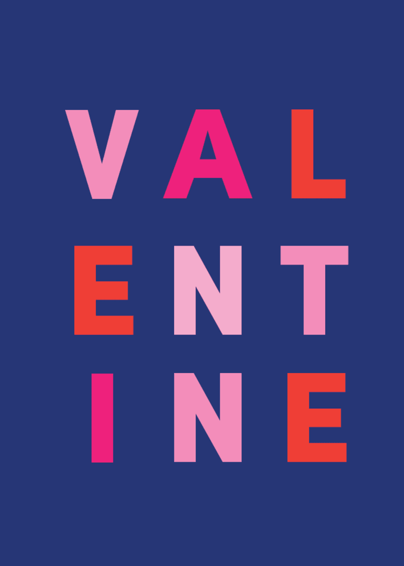 Valentine Greeting Card A2