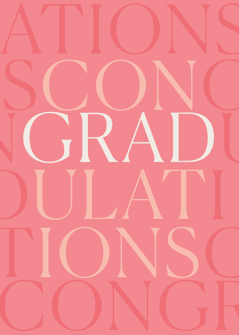 Graduation Congratulations Greeting Card G4