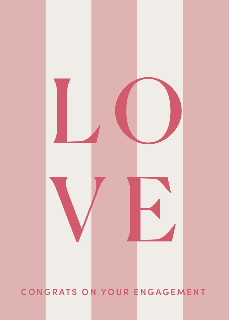 Love Greeting Card L7