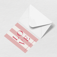 Love Greeting Card L7