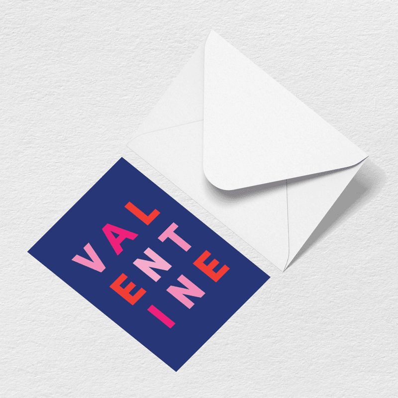 Valentine Greeting Card A2
