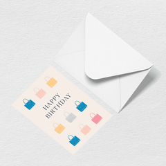 Happy Birthday Totes Greeting Card M2