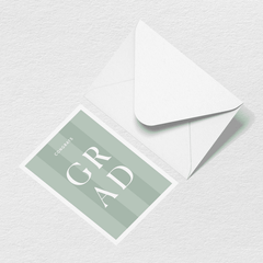 Graduation Grad Greeting Card G8