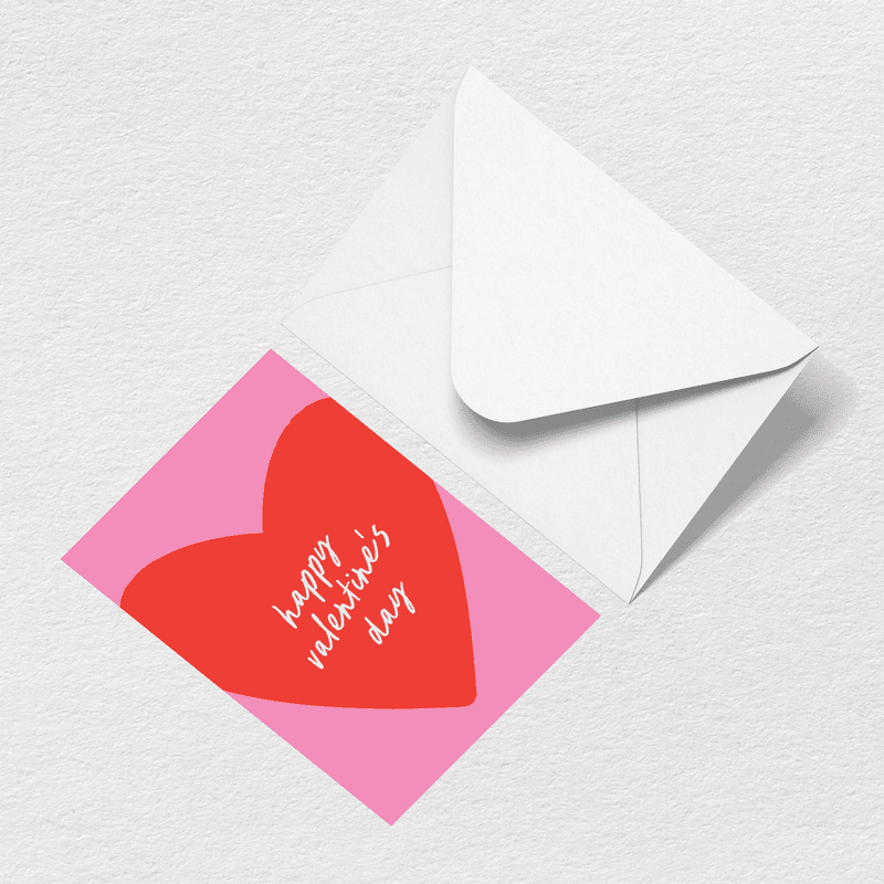 Happy Valentine's Day Greeting Card E3