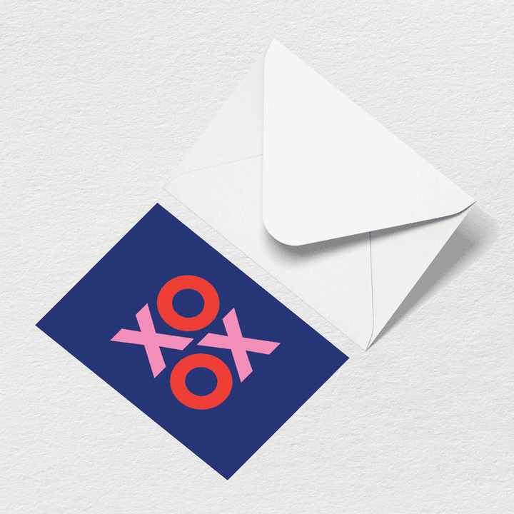 XOXO Greeting Card R7
