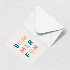 Summer Fun Greeting Card Q1