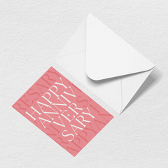 Happy Anniversary Greeting Card N0